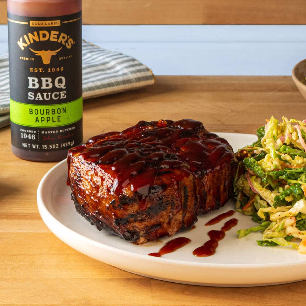Kinder's Gold Label Bourbon Apple BBQ Sauce