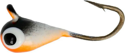 Eagle Claw Lazer Tungsten Ice Jig Kit, Assorted Colors, 5 Pk Orange/Black/White