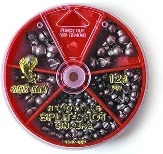 Eagle Claw Removable Split Shot Dial Pack