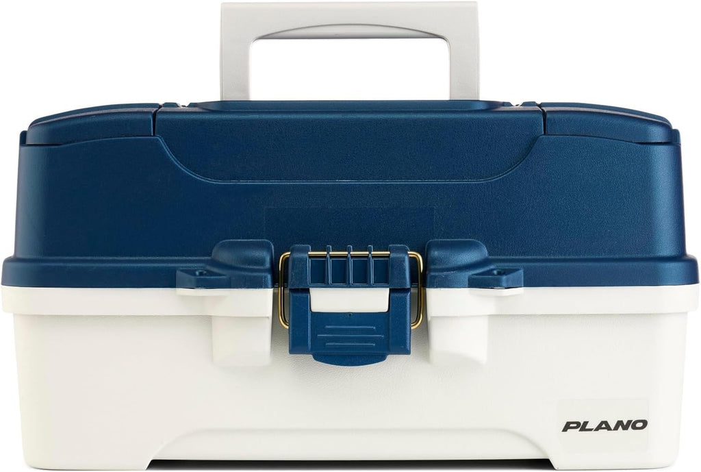 Plano Three-Tray Tackle Box Blue/White