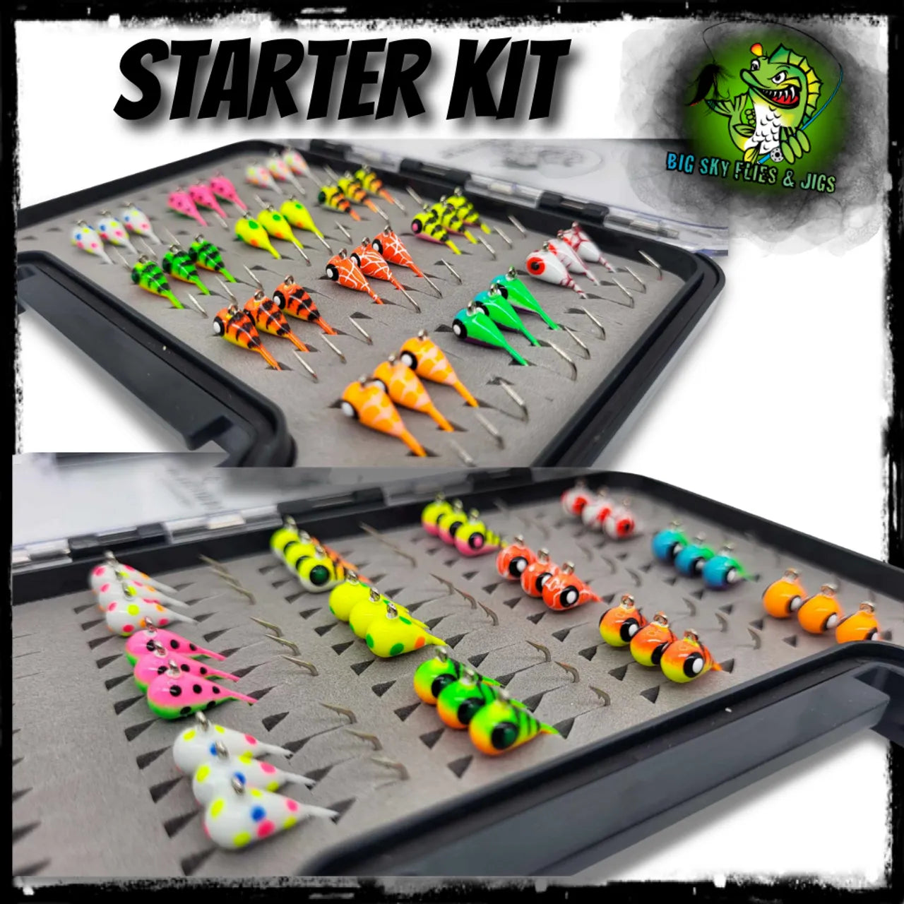 Big Sky 5mm Tungsten Jig Starter Case 37pcs #1