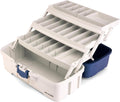 Plano Three-Tray Tackle Box Blue/White