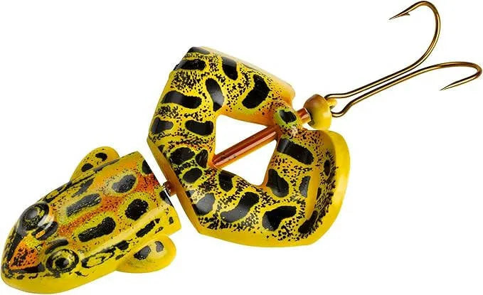 Rebel Buzz'n Frogs Top Water Lures Yellow