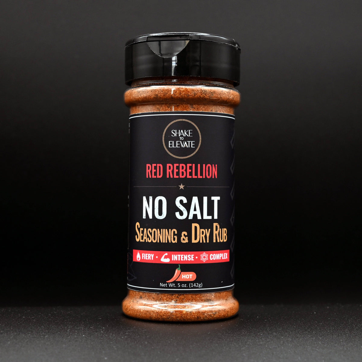 Shake to Elevate Red Rebellion Ghost Pepper No Salt Seasoning
