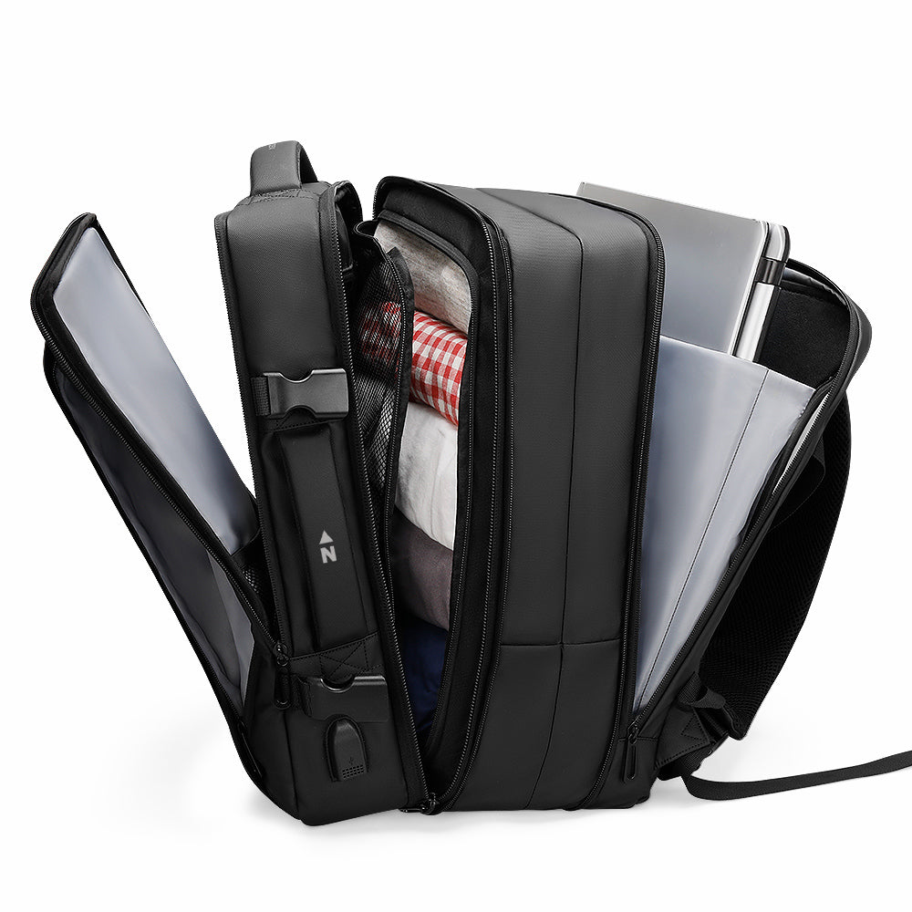 Voyager Expandable Backpack 26L / 38L with Built-in Rain Coat