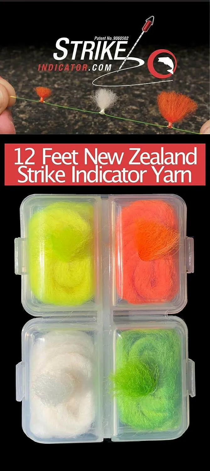 New Zealand Strike Indicator Four Color Yarn Dispenser