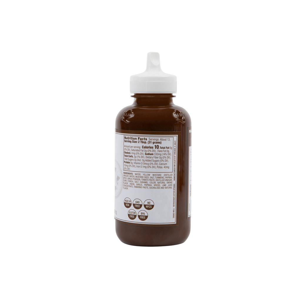 Lillie's Q Zero Sugar Smoky Barbeque Sauce