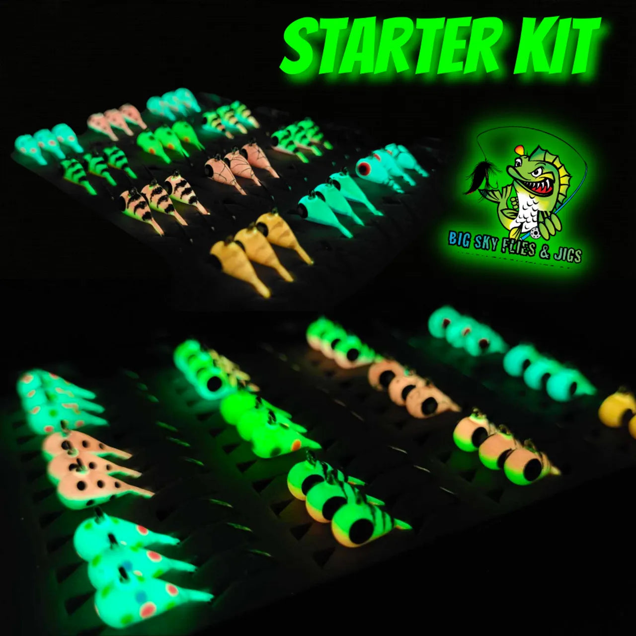 Big Sky 5mm Tungsten Jig Starter Case 37pcs #2