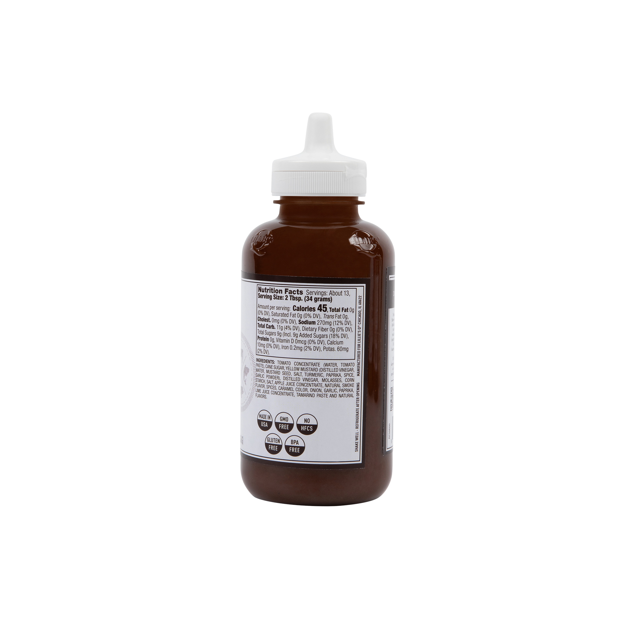 Lillie's Q Hot Smoky Barbeque Sauce