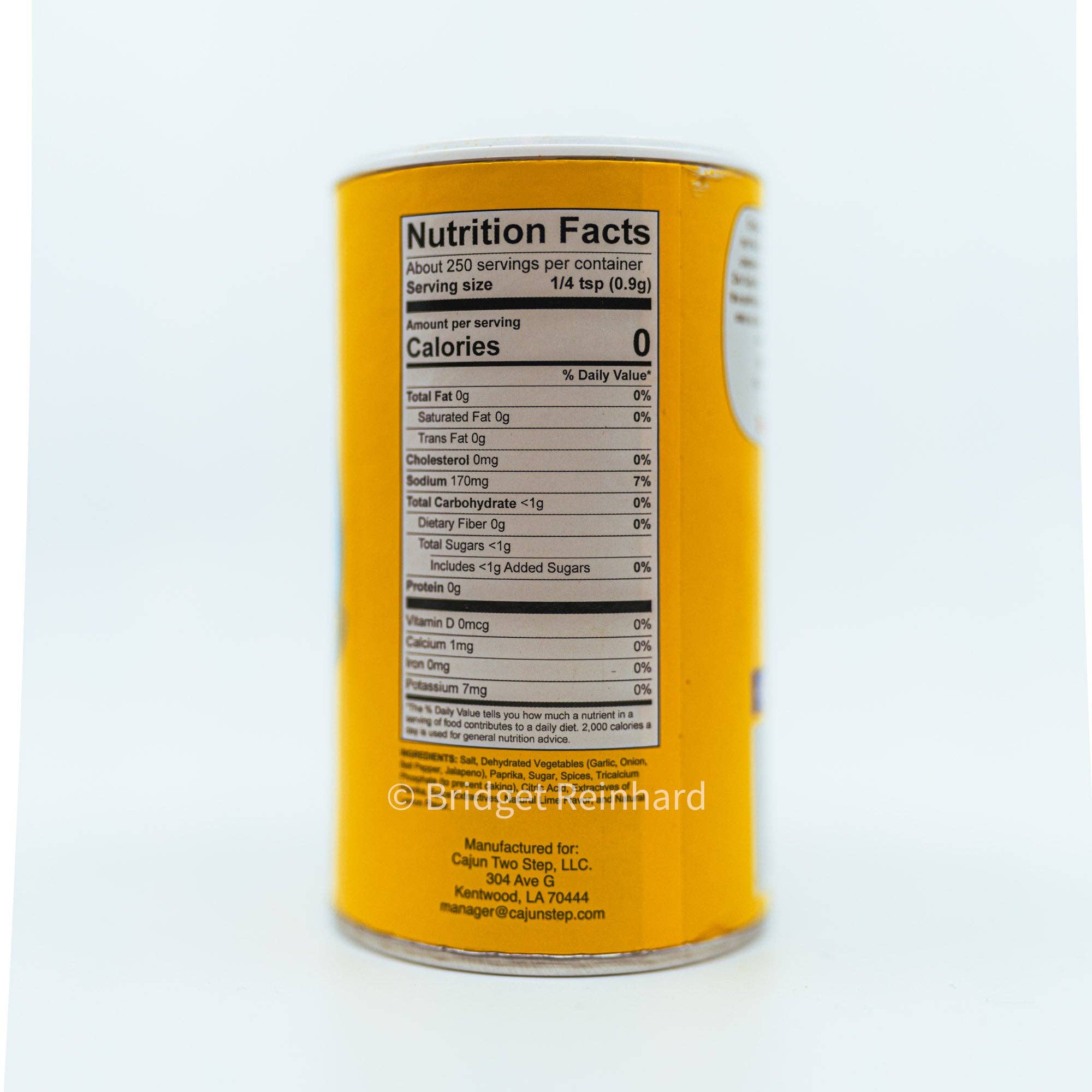 Cajun Two Step Fire Seasoning