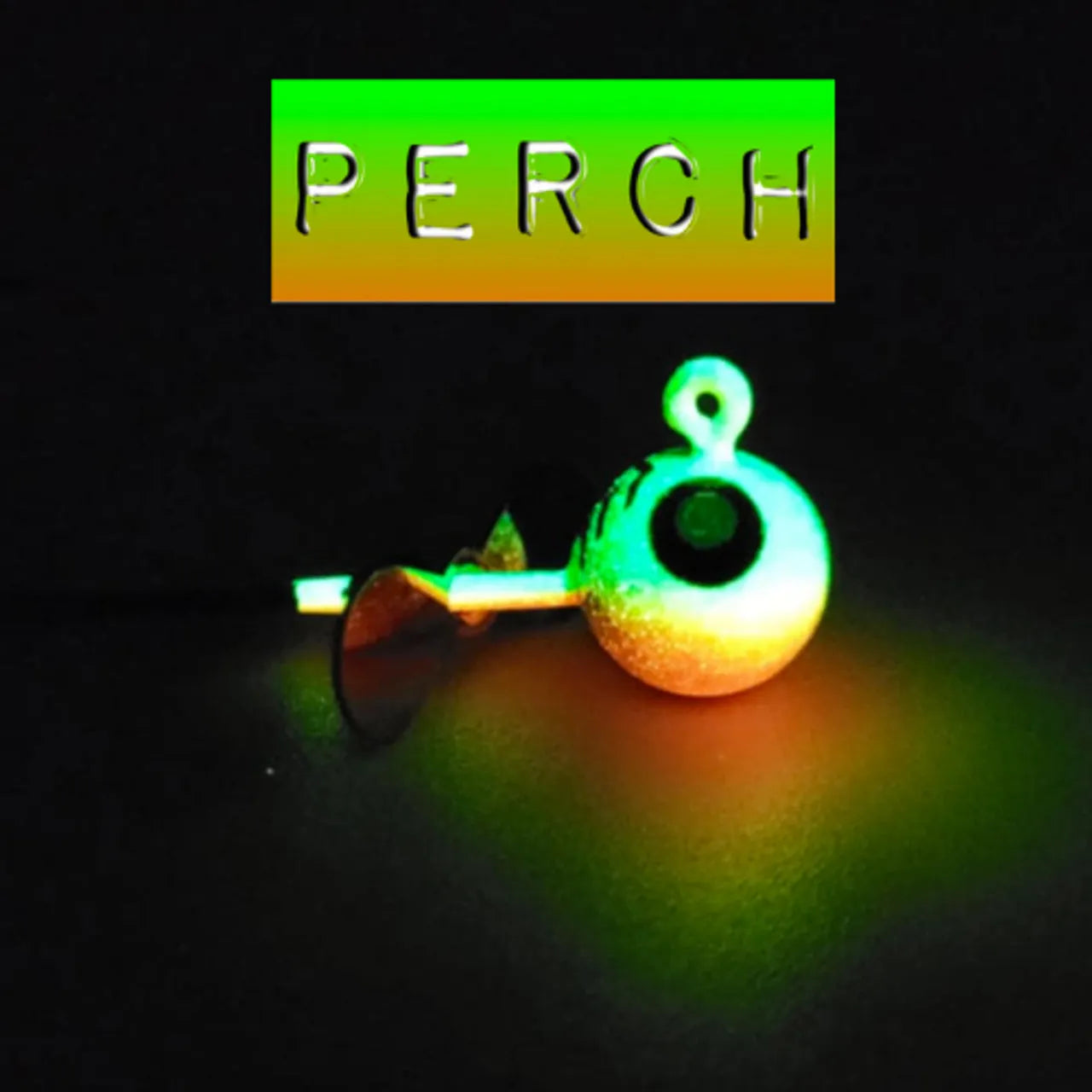 Big Sky 1/4oz Tungsten Chopper Jigs Perch Glow