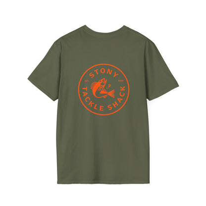 Stony Tackle Shack Logo T-Shirts, Gift for Anglers, Casual Fishing Apparel, Outdoor Adventure Wear, Angling Gift