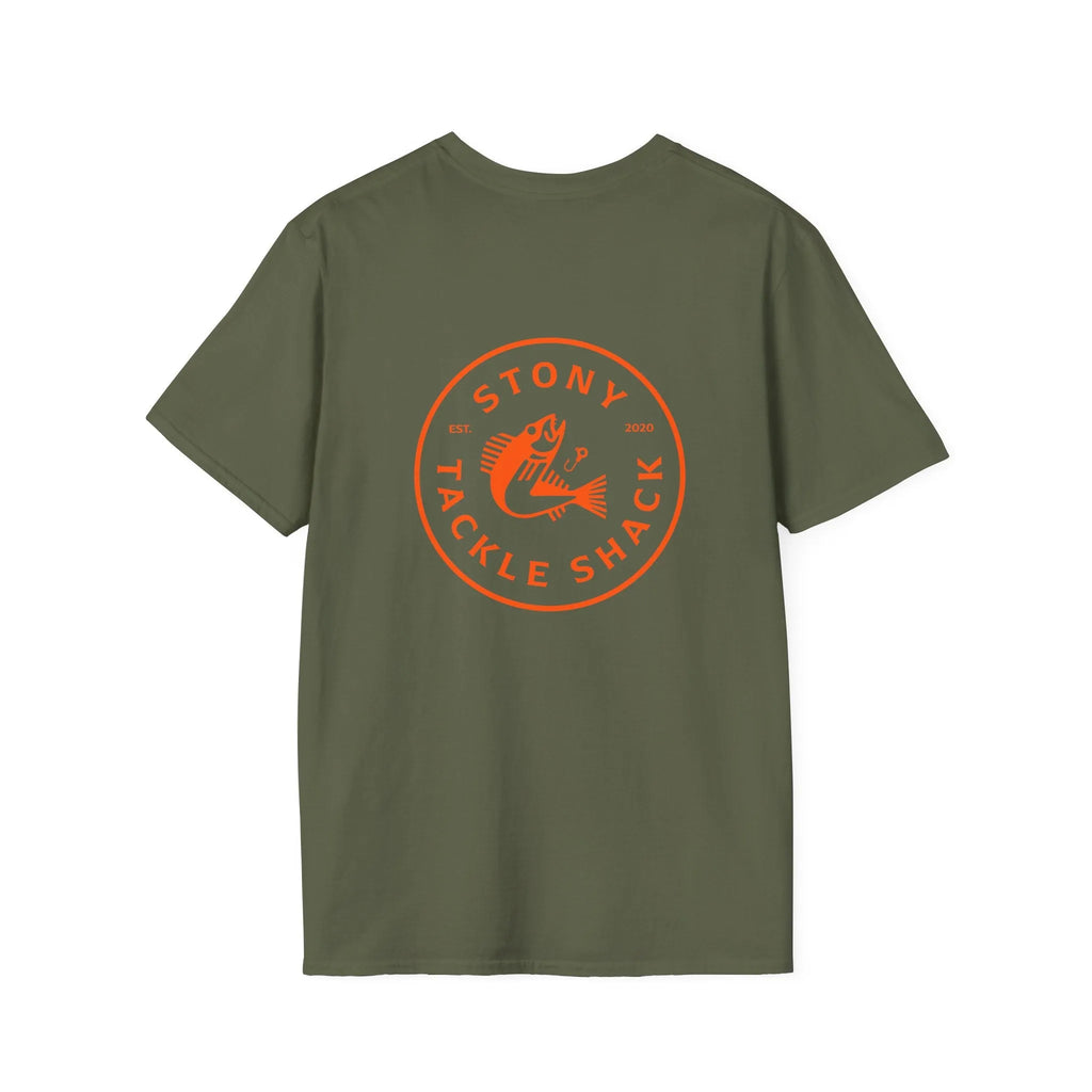 Stony Tackle Shack Logo T-Shirts, Gift for Anglers, Casual Fishing Apparel, Outdoor Adventure Wear, Angling Gift
