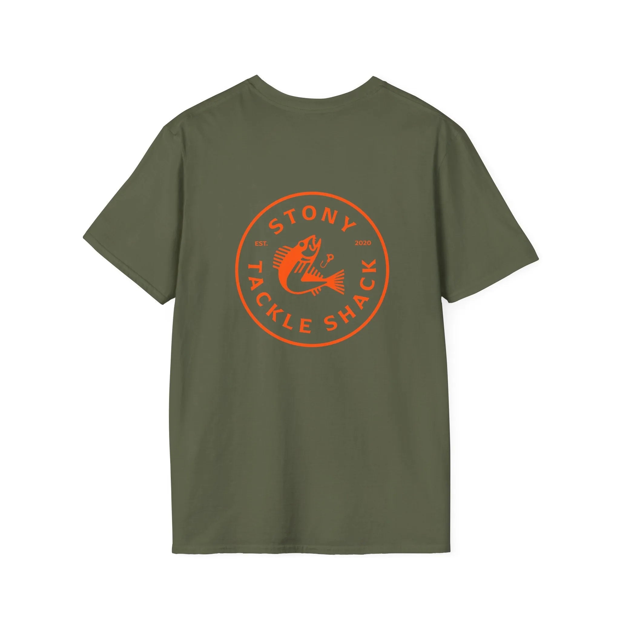 Stony Tackle Shack Logo T-Shirts, Gift for Anglers, Casual Fishing Apparel, Outdoor Adventure Wear, Angling Gift