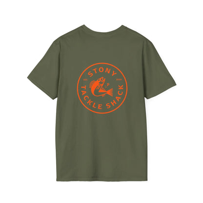 Stony Tackle Shack Logo T-Shirts, Gift for Anglers, Casual Fishing Apparel, Outdoor Adventure Wear, Angling Gift