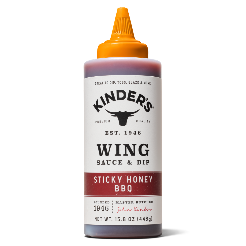 Kinder's Sticky Honey BBQ Wing Sauce & Dip