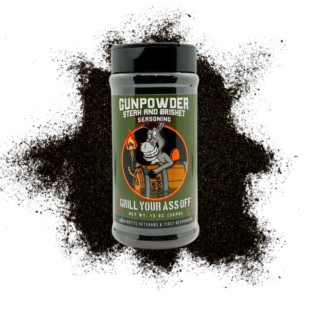 Grill Your Ass Off - Gunpowder Steak & Brisket Seasoning