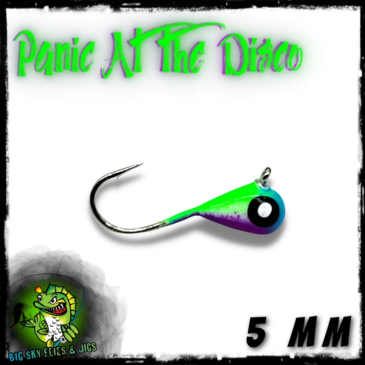 Big Sky 5mm (1/16oz) Tungsten Jigs 2pk Panic At The Disco