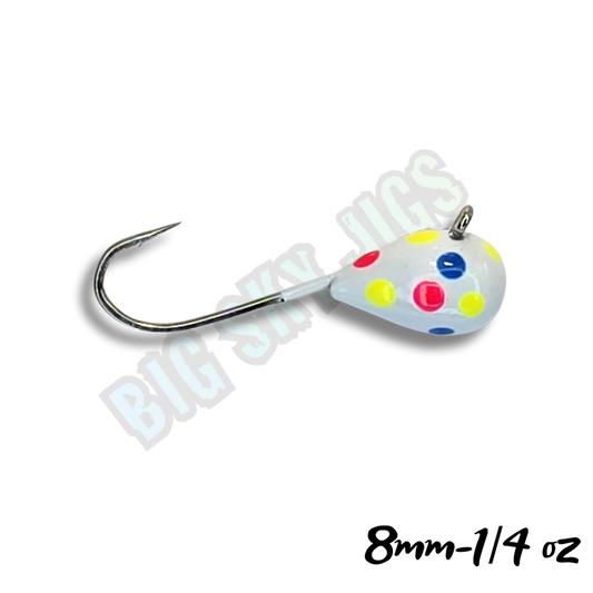 🍁Big Sky Tungsten Jigs 8mm 1/4oz