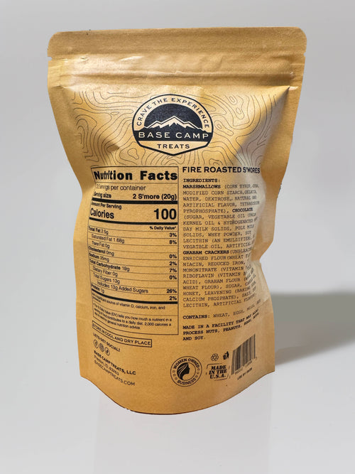 Base Camp Treats Freeze Dried Fire Roasted S'mores 