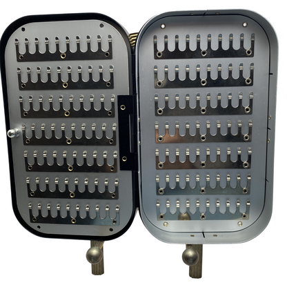 Aluminum Flyboxes with Clips, Windows and Foam