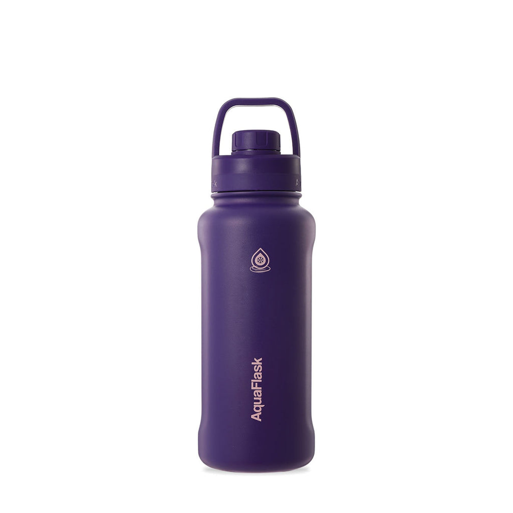 AquaFlask 935mL (32oz) Vacuum Insulated Bottle – Stainless Steel, Leak-Proof