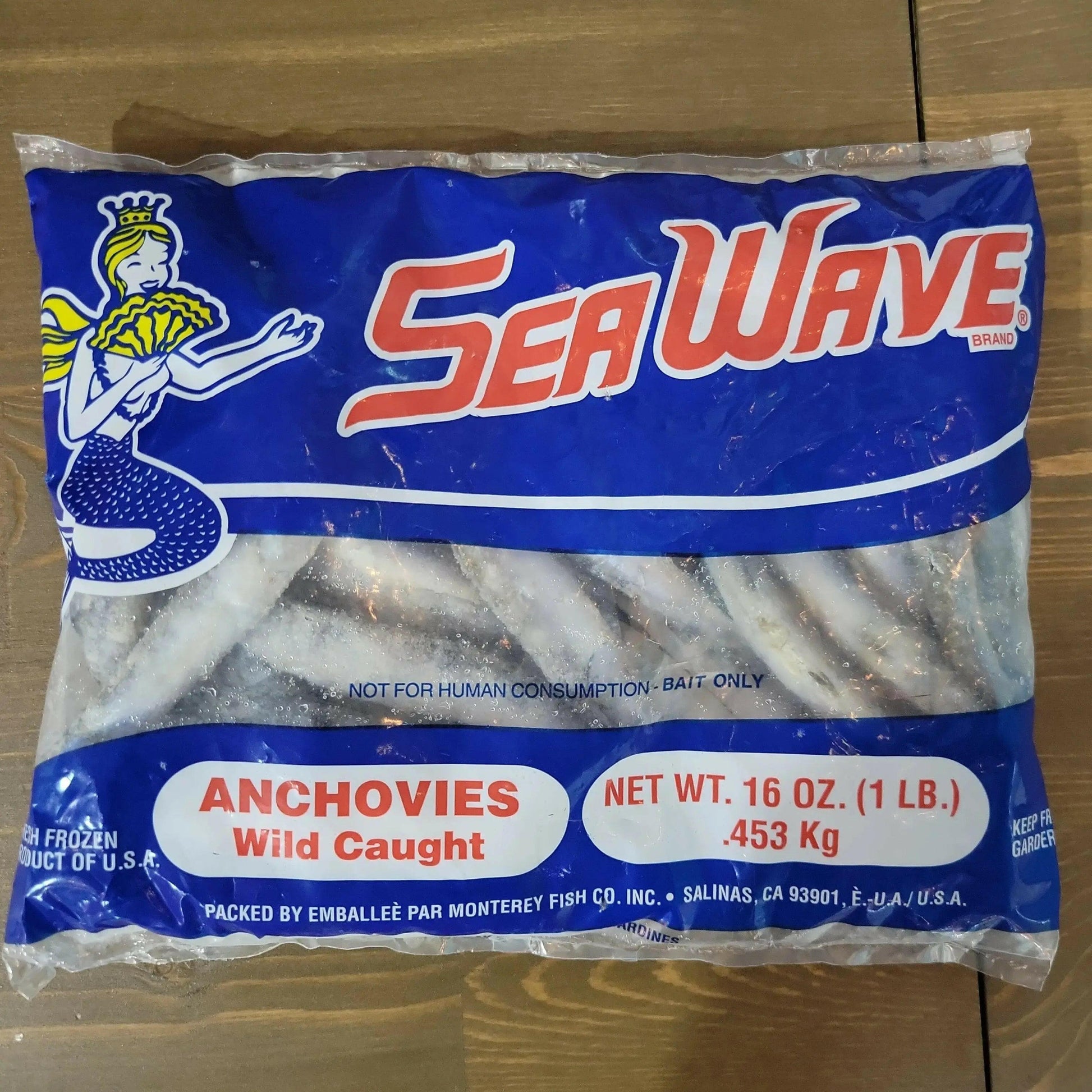 Anchovies Frozen.