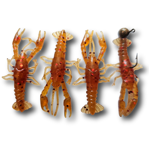 GTB Crawfish 1.8" comes with 1/16oz Jig Head 4/pk