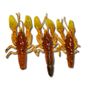 GTB 4" Crawfish Soft baits. 3/8oz Bullet Jig Head