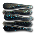 Grampy's Tackle softbait Leeches 2.5" 5/pk