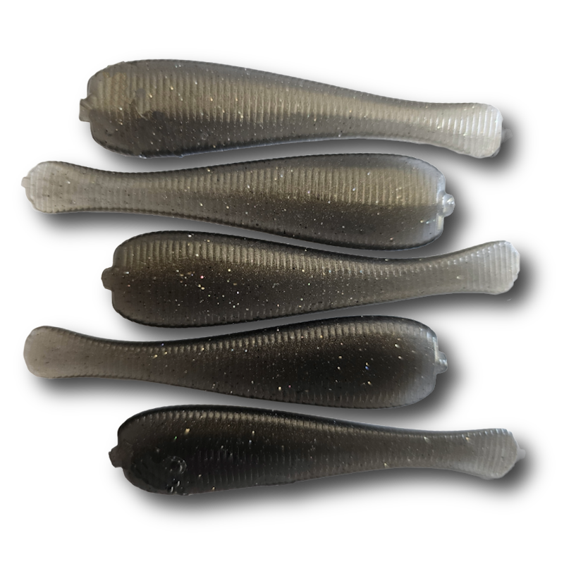 Grampy's Tackle softbait Leeches 2.5" 5/pk