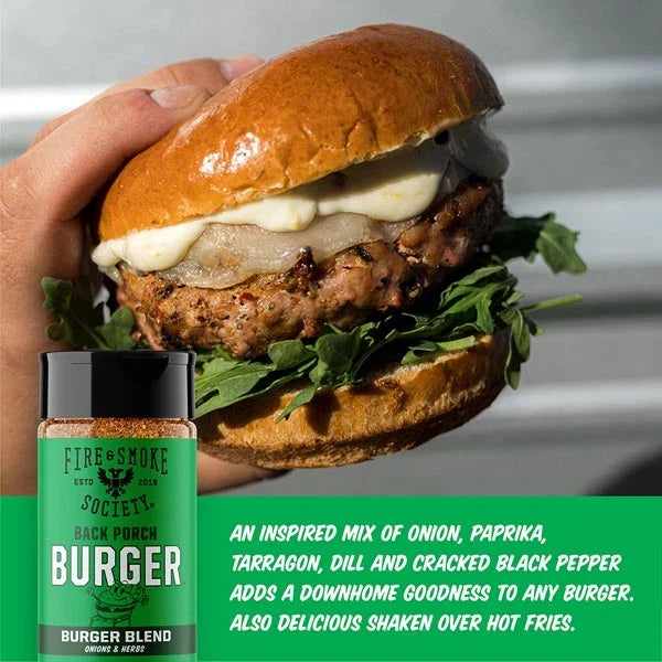 Fire & Smoke Society Back Porch Burger