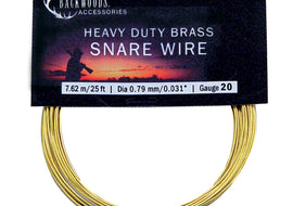 Backwoods Brass Snare Wire 25ft