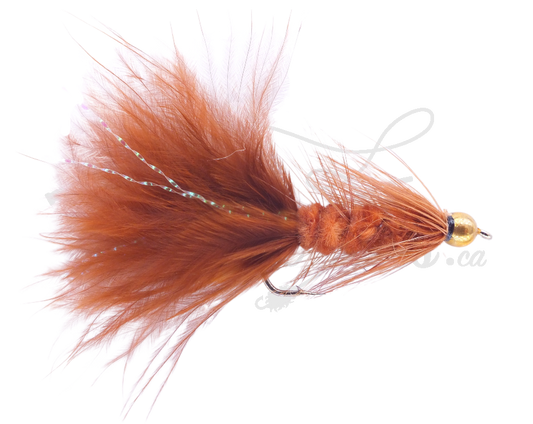 Beadhead Woolly Bugger Brown