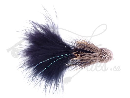 Bow River Bugger Black