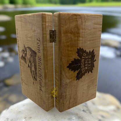 Local Hand Crafted Wooden Flyboxes & Fly Kits