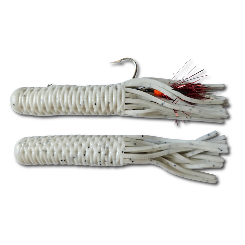 Grampy's Tackle Blazing Laker Pro "Sonic" 6" Tube Jigs 1.5oz 2/pk
