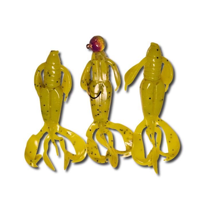 GTB Crazy Flapper 3.5" 1/4oz Jig Head