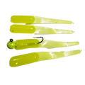 GTB Mo-Magic Carrot Soft Bait 4pk w/1/16oz Jig Head