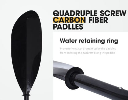 Carbon Fiber Packraft/Kayak Paddle