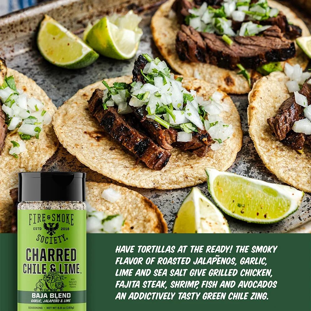 Fire & Smoke Society Charred Chile & Lime