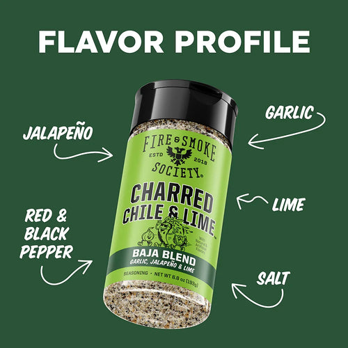 Fire & Smoke Society Charred Chile & Lime