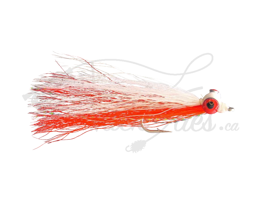 Clouser Minnow Red/White