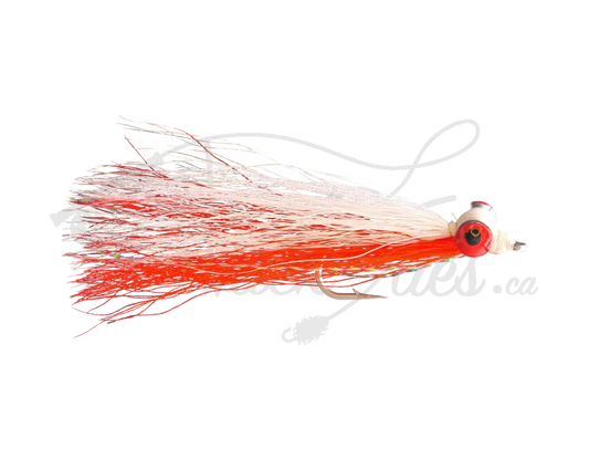 Clouser Minnow Red/White