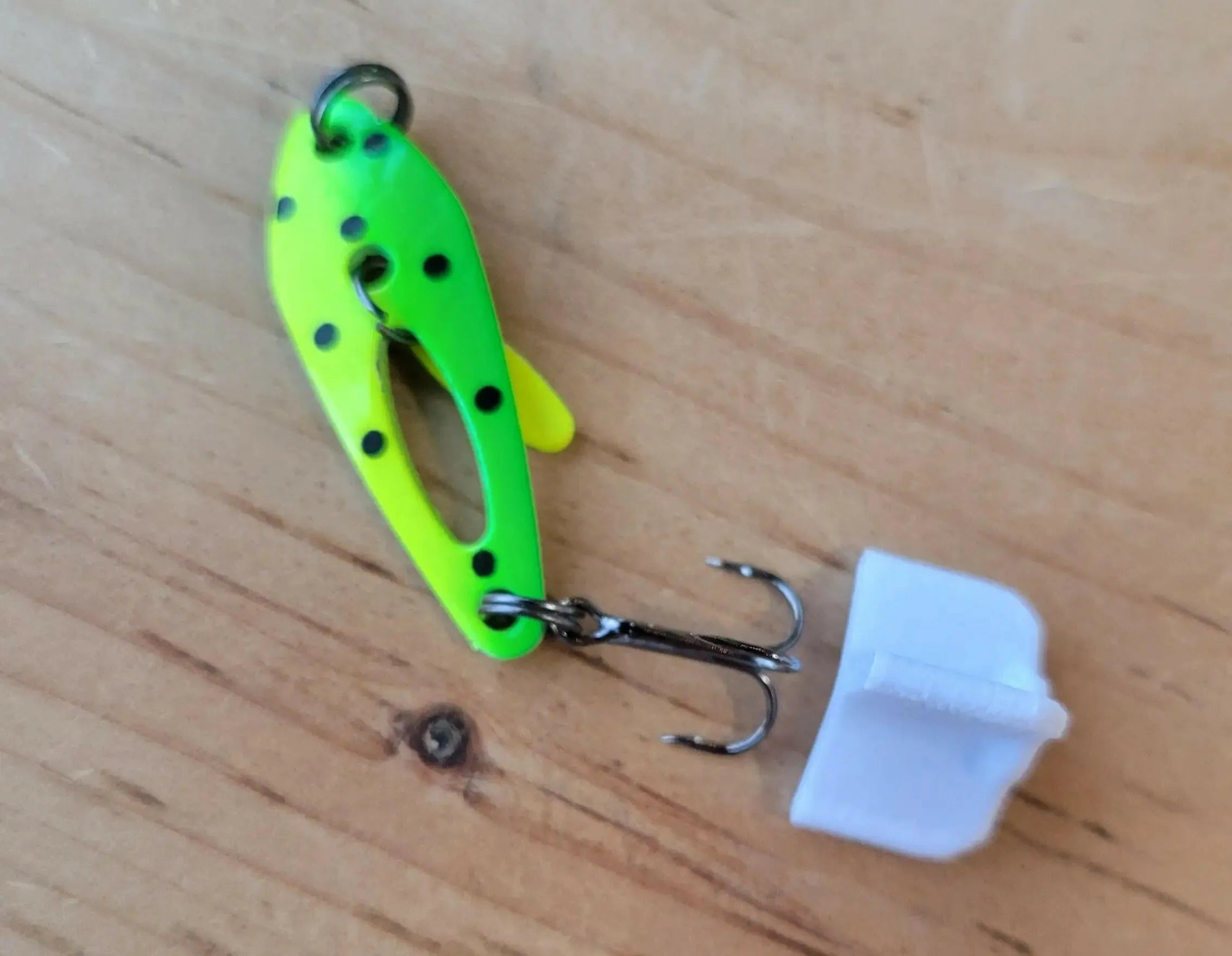 a fish hook with a guard Concussion Creations Treble Hook Guards