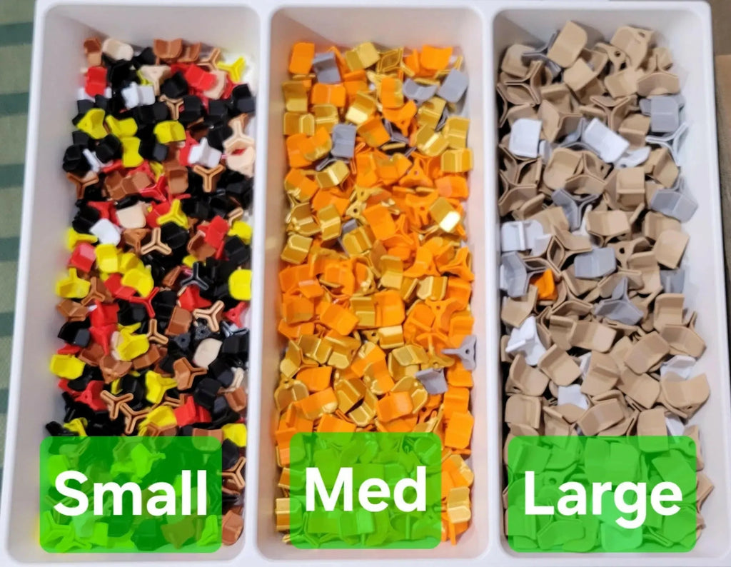 Concussion Creations Treble Hook Guards Assorted Colors Assorted Colors