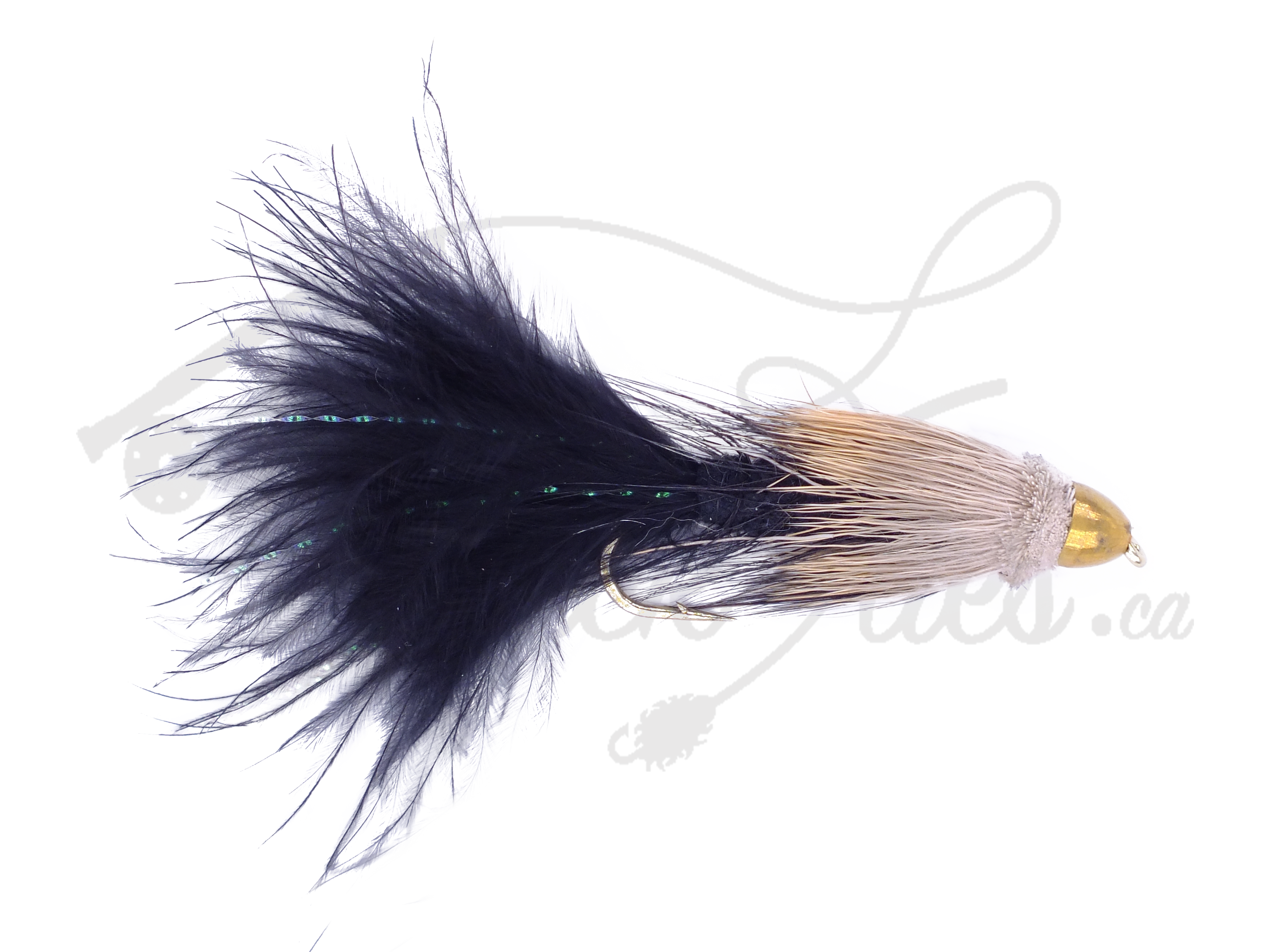 Conehead Bow River Bugger Black