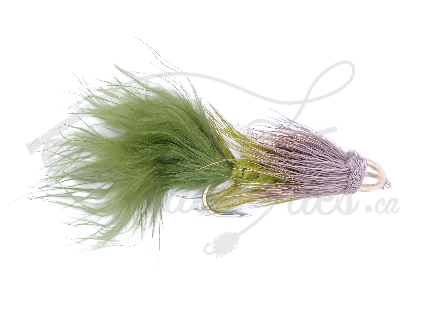 Conehead Bow River Bugger Olive