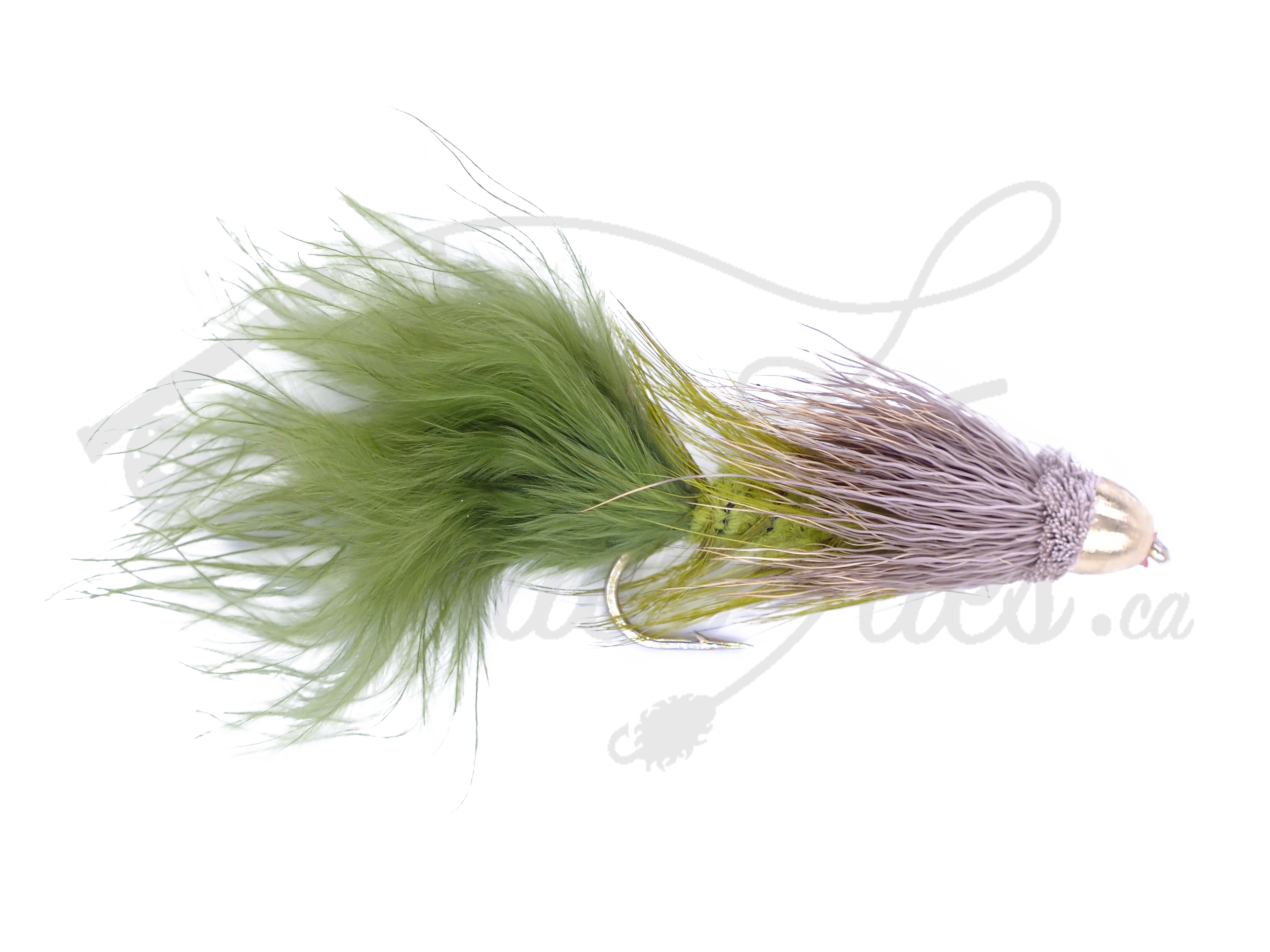 Conehead Bow River Bugger Olive