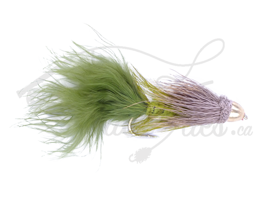 Conehead Bow River Bugger Olive